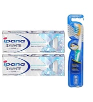 İpana 3d White Beyazlık Luxe Diş Macunu Sigara Içenler Için 75 Ml + Oral-b Diş Fırçası Pro-flex 2+1