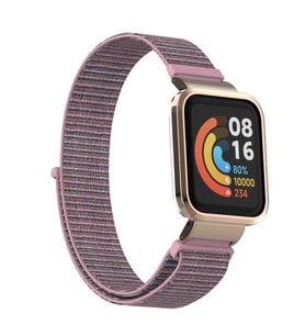 Xiaomi Redmi Watch (Mi Watch Lite) Metal Kasa Hasır Örgü Kordon NO16