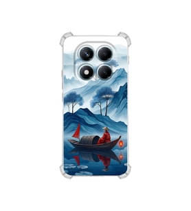 PrintiFy Xiaomi Redmi Note14pro5g ile Uyumlu Simya Serisi Sonsuz Akış Tasarımlı Uv Baskılı Köşe Korumalı Antişok Kılıf