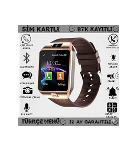 Çocuklar için GPS Net Konum Takipli Akıllı Saat, Sim Kart ve Sos Özellikli