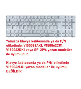 Casper Nirvana C810.7500-B155P Klavye Silver V1