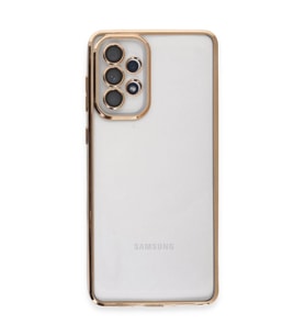 Galaxy A33 5g Kılıf  Lensli  - Gold
