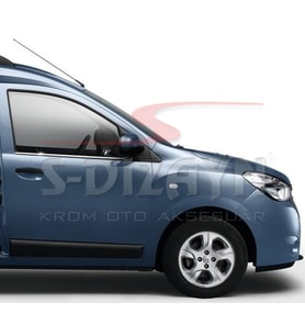 Dacia Dokker Krom Cam Çıtası 2 Prç 2013 Üzeri
