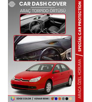 CITROEN C5 (2004-2008) Torpido Örtüsü Ön Göğüs Torpido Koruma Tam Uyum Çatlamayı Önler Kolay Montaj