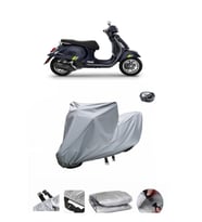 Vespa GTS 125 Supertech  Su Geçirmez Motosiklet Brandası ARKA ÇANTA UYUMLU