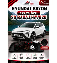Hyundai Bayon 2021 - 2026 Araca Özel 3D Bagaj Havuzu