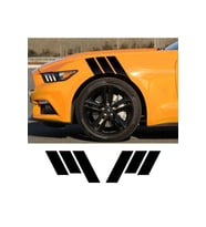 Oto Çamurtluk Sport Sticker 3Lü Şerit Sağ-Sol 47*27,5 Cm