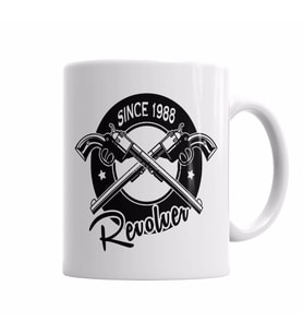 Revolver Kupa Bardak Porselen