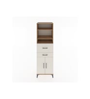 Hyperion Dolap 4 Raflı 2 Çekmeceli 2 Kapaklı 60x44x195 Çam-Aytaşı