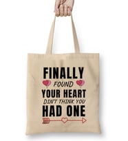 Sarcasm Funny Quote Valentine s Day For Lover Or Boyfriend Girlfriend Bez Çanta Uzun Saplı