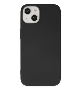 Durukar® iPhone 14 Plus Kılıf Nano içi Kadife Silikon - Siyah