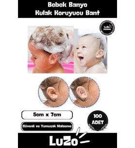 Premium Seri Özel Üretim Güvenli Su Kaçırmaz Yumuşak Bebek Banyo Kulak Koru