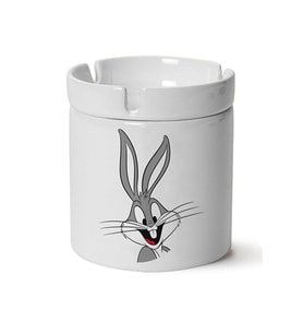 Bugs Bunny Baskılı Porselen Küllük Makinede Yıkanabilir