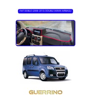 FIAT DOBLO 2008-2013 DOUBLE EKRANTORPİDO KORUMA HALISI MAVİ KENAR