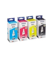 L555 4 Renk Takım Orijinal Mürekkep Kartuş