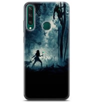 Huawei Y6P 2020 Uyumlu Kılıf Supers 01 Prey Telefon Kılıfı Açık Mavi