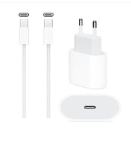 İphone 15 / 16 / 17 / Pro / Pro Max Hızlı Şarj Cihazı Aleti ( 20w Adaptör + Usb-C to Usb-C Kablo )