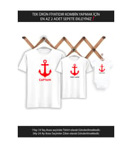 Baba Oğul Kız Captain First Mate (TEK ÜRÜN FİYATIDIR KOMBİN YAPMAK İÇİN EN AZ 2 ADET SEPETE EKLEYİNİ