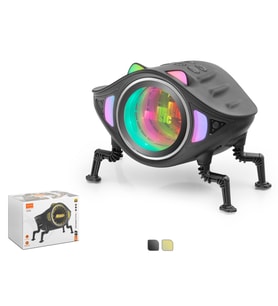 Bluetooth Masaüstü Hoparlör Robot Tasarimli Fm Rgb CC2A