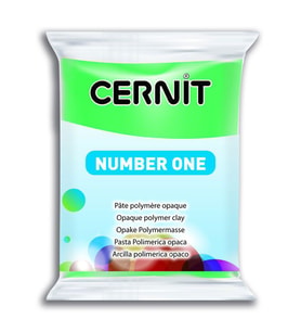 Cernit Number One Polimer Kil 56 gr 652 Lichen Green 
