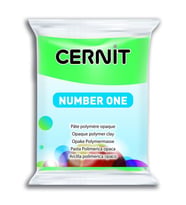 Cernit Number One Polimer Kil 56 gr 652 Lichen Green 
