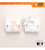 Mercedes C W204 S204 2006-2014 E W212 S212 2009-2016 İçin Ön Kapı Cam Kriko Ayak Tamir Klips Seti