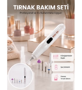 Lexroo 6 Farklı Başlık ile Çok Yönlü Tırnak Bakımı