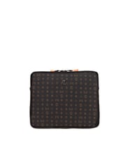 Bilik Deri Monogram Siyah Unisex Laptop & Evrak Çantası TABLET-MN 12"