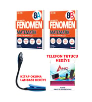 Fenomen Yayıncılık 2024-2025 Müfredat Fenomen 8 Sınıf LGS Matematik A Ve B Serisi Soru Bankası Ve Hediyeler (Çok Renkli)