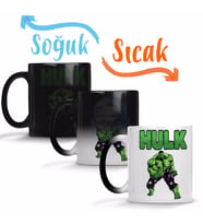 Hulk Yeşil Dev Sihirli Kupa Bardak Porselen