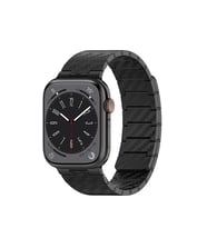 Mey İthalat® Watch 45Mm Carbon Steel Kordon - Siyah