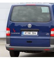 VW Transporter T5 2004-2010 Arka Bagaj Kapağı Transporter Yazısı 7H0853687