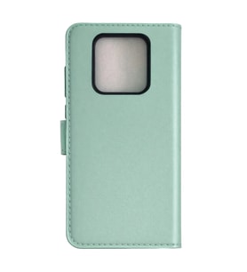 Tecno Camon 16 Prime Trend S Plus Kapaklı Kılıf - Su Yeşili