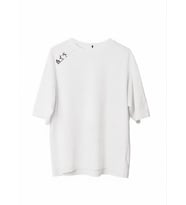 Erkek Baskılı T-Shirt Kısa Kol Bisiklet Yaka Regular Fit Rahat Kalıp Günlük Tişört - Beyaz