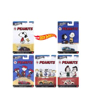 Hot Wheels Hotwheels Peanuts Silver Seri̇es 2025 5'Li̇ Set