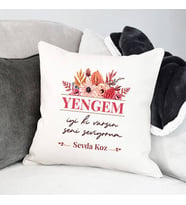 Kişiye Özel İyi Ki Varsın Canım Yengem Yastık