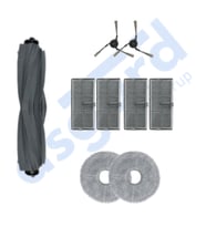 Dreame X40 MASTER-X40 ULTRA-L40 ULTRA UYUMLU 1 Ana Fırça 2 Yan Fırça 4 Filtre 2 Mop