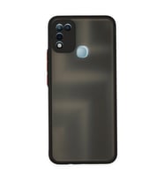 İnfinix Hot 10 Play Kılıf Montreal Silikon Kapak - Siyah