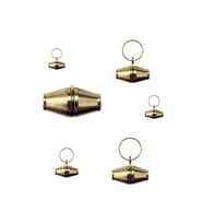 Gold Tekli Kedi Köpek Isimlik Kimlik Tüpü 2 Cm (Çok Renkli)