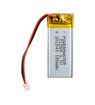 Powermaster 3.7 Volt 180 Mah Lityum Polimer Şarjlı Pil 3X15X40 mm Akıllı Saat Kulaklık Pili