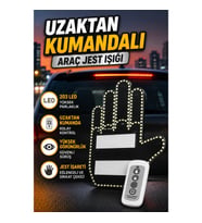 203 LED'li Uzaktan Kumandalı Araç Jest Işığı Yüksek Görünürlük Paneli