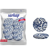Sarkap Kavanoz Kapağı, 82mm, Hava Geçirmez, Sızdırmaz, Konserve için Uygun, 10'lu Paket (Sarmaşık)