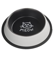 Oripet Kedi Desenli Ç. Mama Kabı-24 Oz-17cm