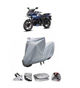 Bajaj Pulsar 220  Gri Motosiklet Brandası ARKA ÇANTA UYUMLU DEĞİLDİR