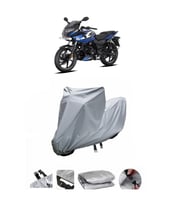 Bajaj Pulsar 220  Gri Motosiklet Brandası ARKA ÇANTA UYUMLU DEĞİLDİR