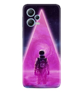 Xiaomi Redmi Note 12 5g Kılıf Resimli Desenli Silikon Platinium Series Astro Purple2 1907