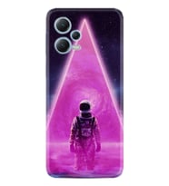 Xiaomi Redmi Note 12 5g Kılıf Resimli Desenli Silikon Platinium Series Astro Purple2 1907