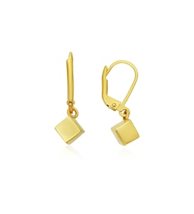 Barika Jewelry Kadın sallantılı Küp Altın Küpe