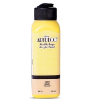 Artdeco Akrilik Boya 140 ml Sarı - 4 adet