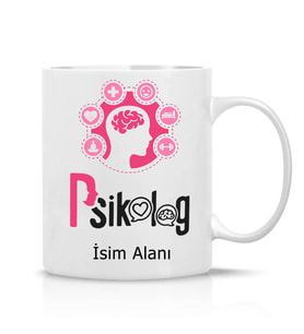 Psikolog Özel Hediye İsimli Çay Kahve Kupa Bardak-psikolog2-041